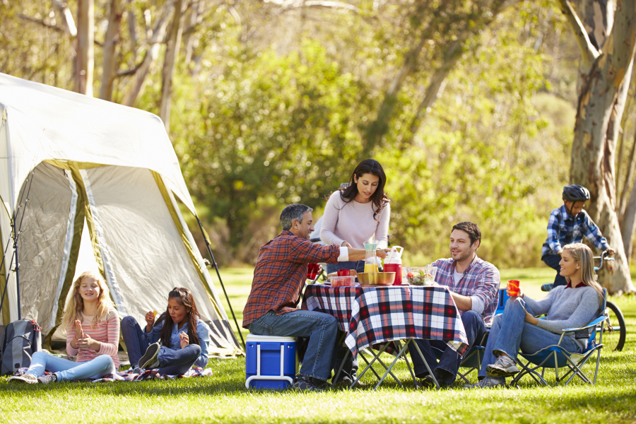 camping dans le luberon